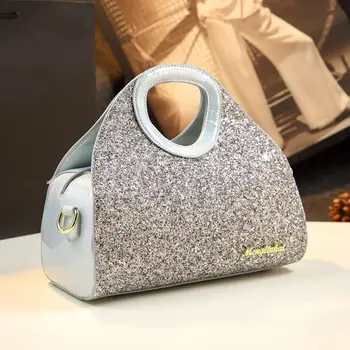 Рекомендуемый бутик для дам 2021 года, новая модная сумка для клецек с бриллиантами, универсальная сумка через плечо, мессенджер