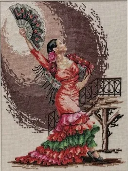 Рукоделие, для вышивания Beauty Dancer, высококачественные наборы для вышивания крестиком 18 карат 16 карат 14 карат, декор для вышивания крестиком с подсчетом рисунков