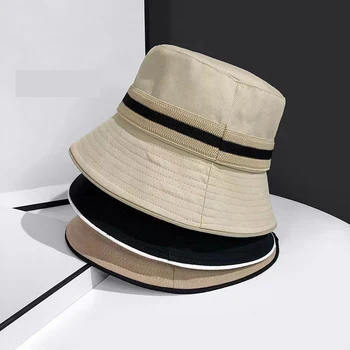 Рыбацкая шляпа, повседневная кепка, широкополая шляпа, женские шляпы, Широкополая шляпа, женская дизайнерская шляпа роскошного бренда, Джинсовые широкополые шляпы, шляпа Боб