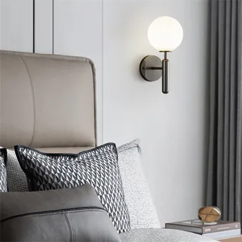 Современный Классический латунный настенный светильник ULANI LED Simply Creative Sconce для домашнего декора спальни 1