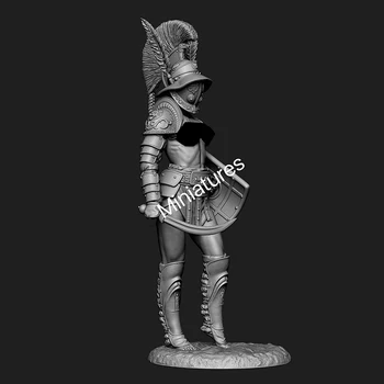 Солдат из смолы 1/24 древняя фэнтезийная женщина-воин Модель подставки В Разобранном виде Неокрашенный Набор для сборки фигурок