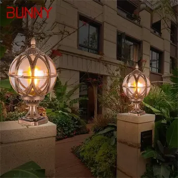 Уличный светильник BUNNY для внутреннего дворика, современное светодиодное круглое водонепроницаемое освещение для крыльца, балкона, виллы во внутреннем дворе