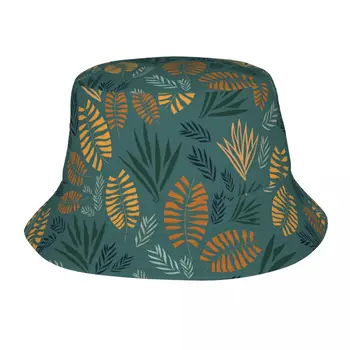 Шляпа-ведро с цветами из листьев подорожника Унисекс Индивидуальные Летние Пляжные шляпы от солнца