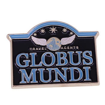 Эмалевая булавка Globus Mundi magic wizard дополнение