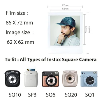 Японская Подлинная 30 Листов Широкоформатная Бумага Fujifilm Instax С Белой Кромкой для Fuji Instant Camera 210 300 Link Wide Printer 1